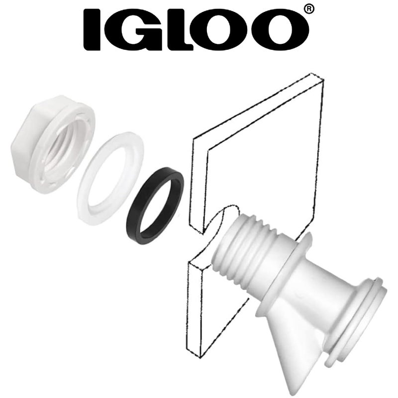 Igloo Push-Button Spigot for 2-10 Gallon Water Cooler Beverage Jugs - Image 4